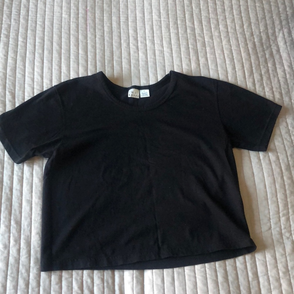 Black Crop Top